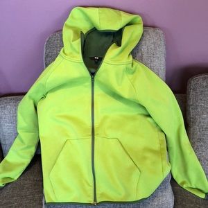 Wind proof jacket with hood